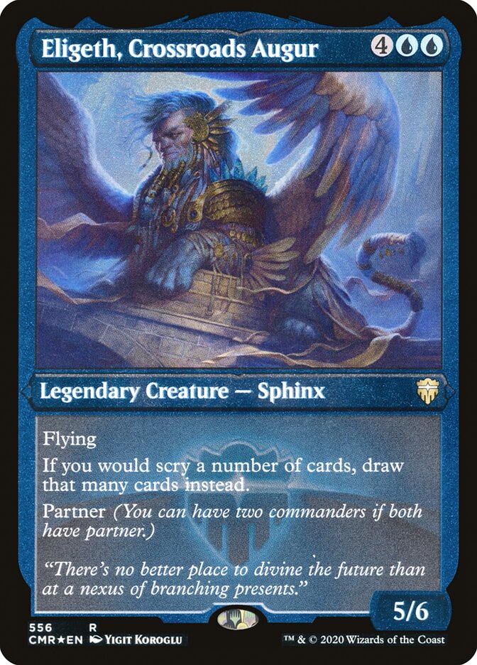Eligeth, Crossroads Augur (Etched) [Commander Legends] | Odin's Place