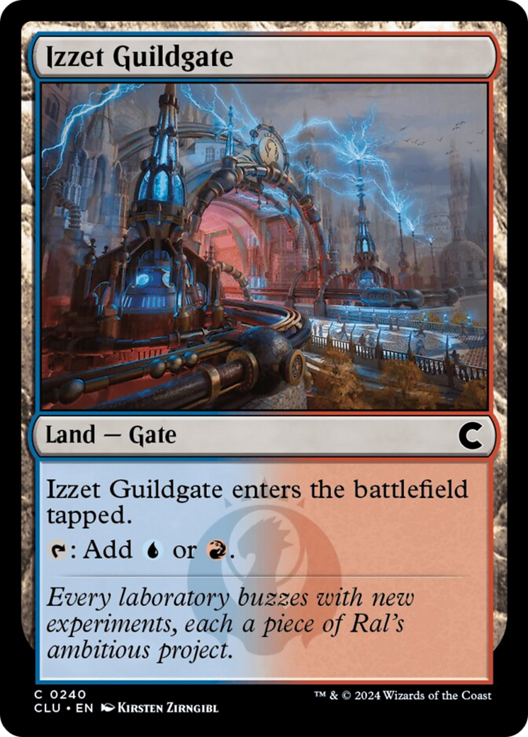 Izzet Guildgate [Ravnica: Clue Edition] | Odin's Place