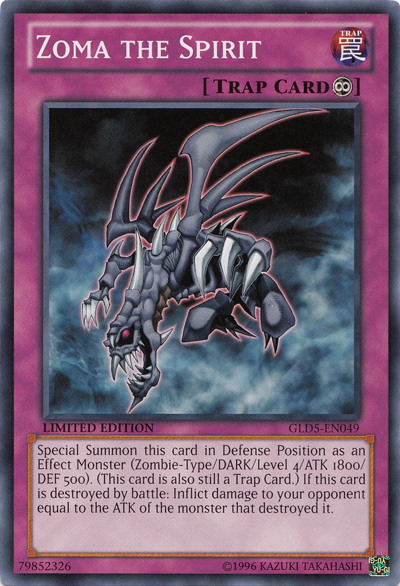 Zoma the Spirit [GLD5-EN049] Common | Odin's Place