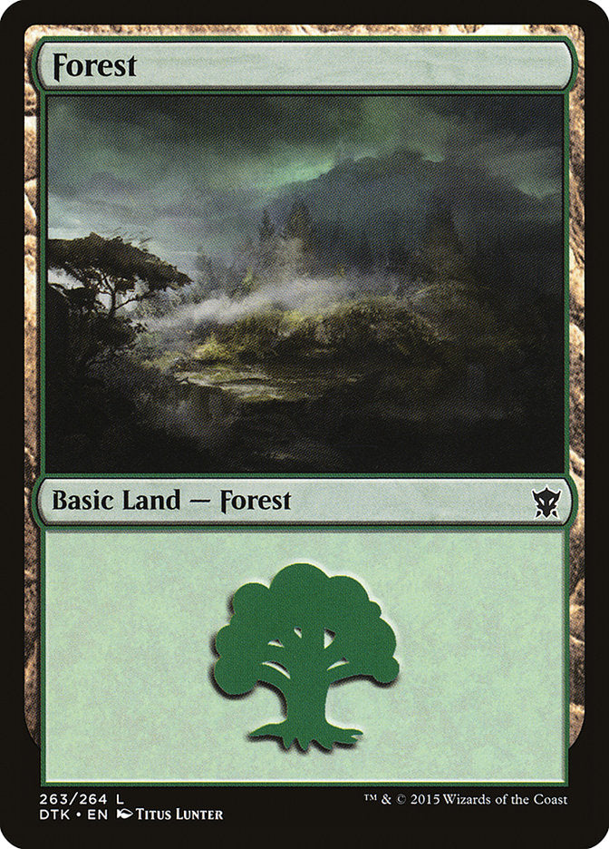 Forest (263) [Dragons of Tarkir] | Odin's Place