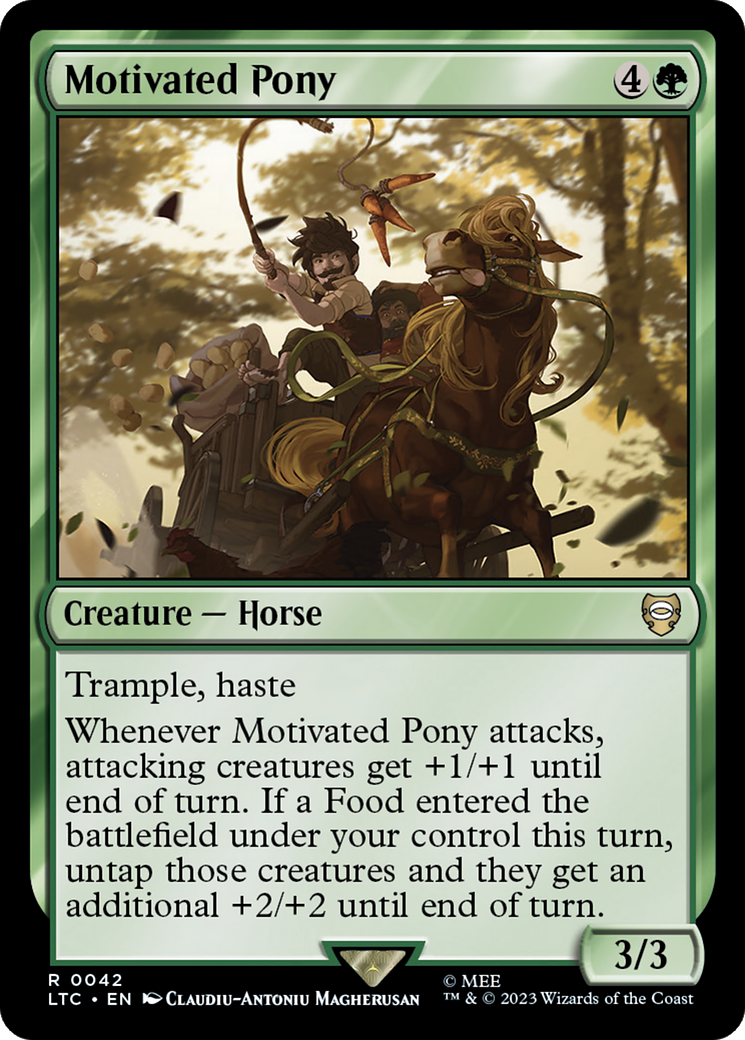 Motivated Pony [The Lord of the Rings: Tales of Middle-Earth Commander] | Odin's Place