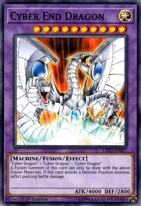 Cyber End Dragon [LED3-EN017] Common | Odin's Place