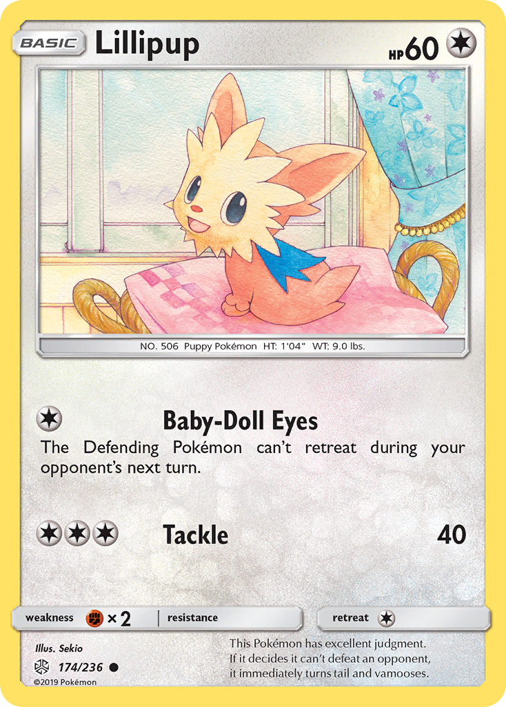 Lillipup (174/236) [Sun & Moon: Cosmic Eclipse] | Odin's Place