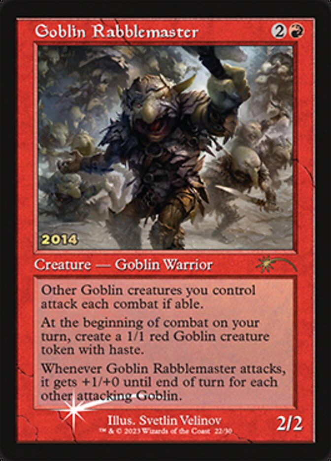 Goblin Rabblemaster [30th Anniversary Promos] | Odin's Place