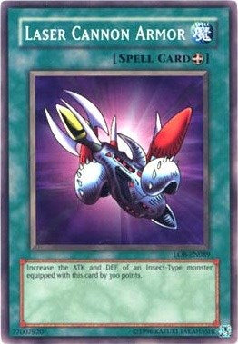 Laser Cannon Armor [LOB-EN089] Common | Odin's Place