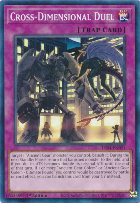 Cross-Dimensional Duel [LDS1-EN091] Common | Odin's Place