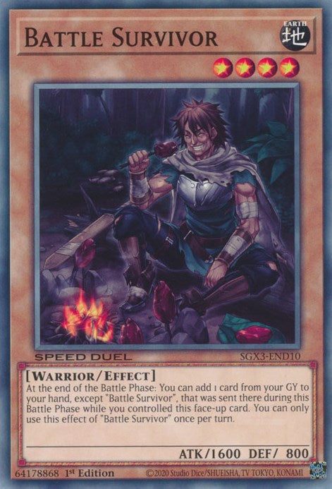 Battle Survivor [SGX3-END10] Common | Odin's Place