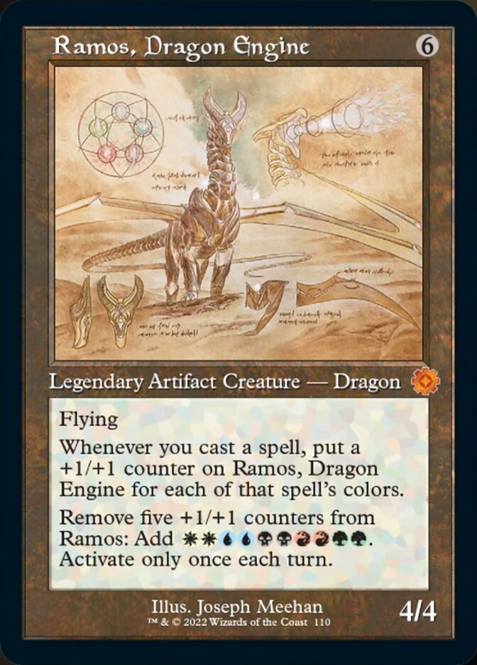 Ramos, Dragon Engine (Retro Schematic) [The Brothers' War Retro Artifacts] | Odin's Place