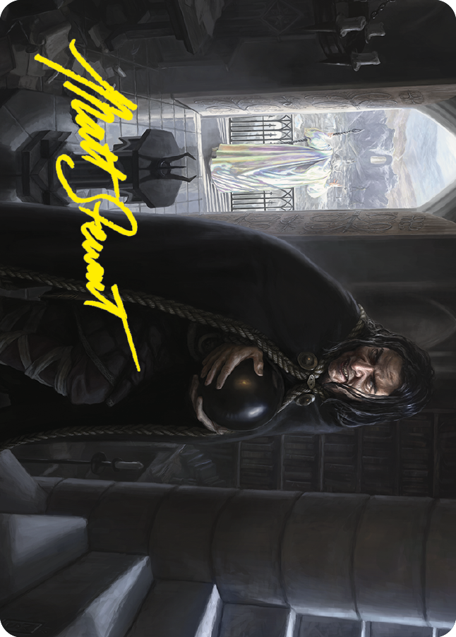 Grima, Saruman's Footman Art Card (Gold-Stamped Signature) [The Lord of the Rings: Tales of Middle-earth Art Series] | Odin's Place