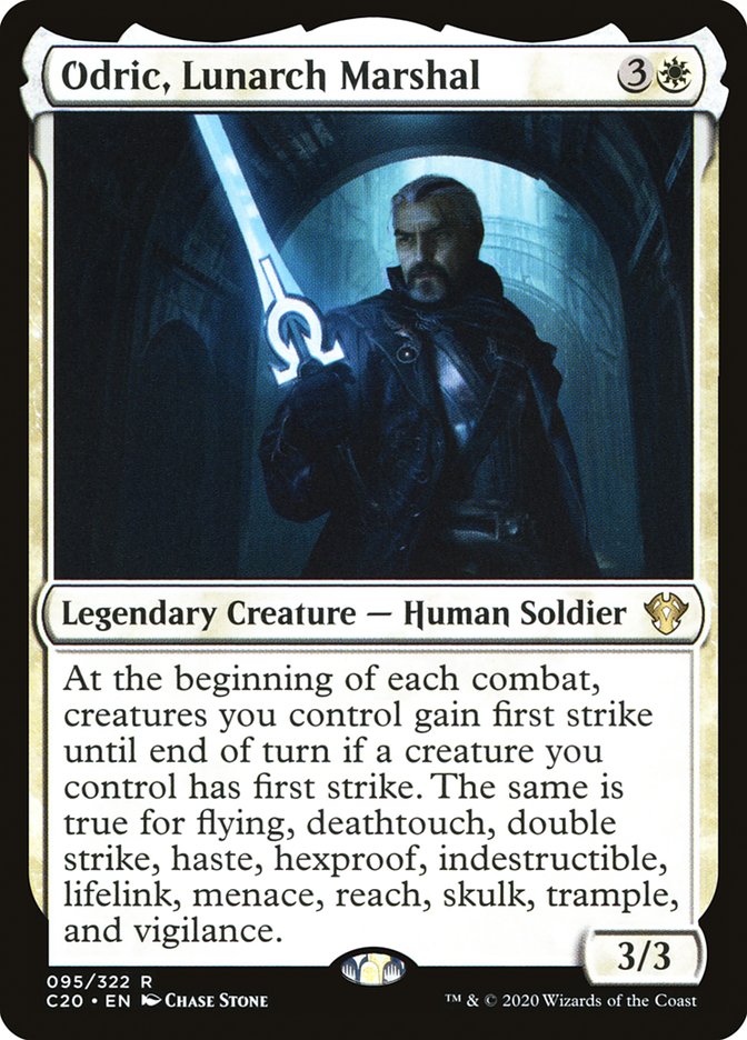 Odric, Lunarch Marshal [Commander 2020] | Odin's Place