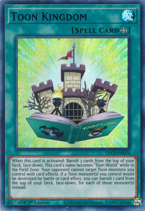 Toon Kingdom (Blue) [DLCS-EN074] Ultra Rare | Odin's Place