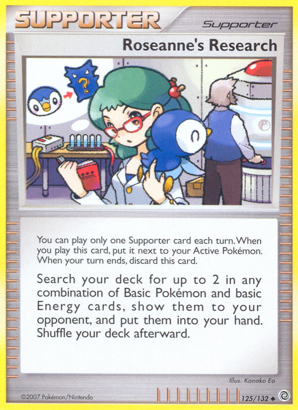Roseanne's Research (125/132) [Diamond & Pearl: Secret Wonders] | Odin's Place