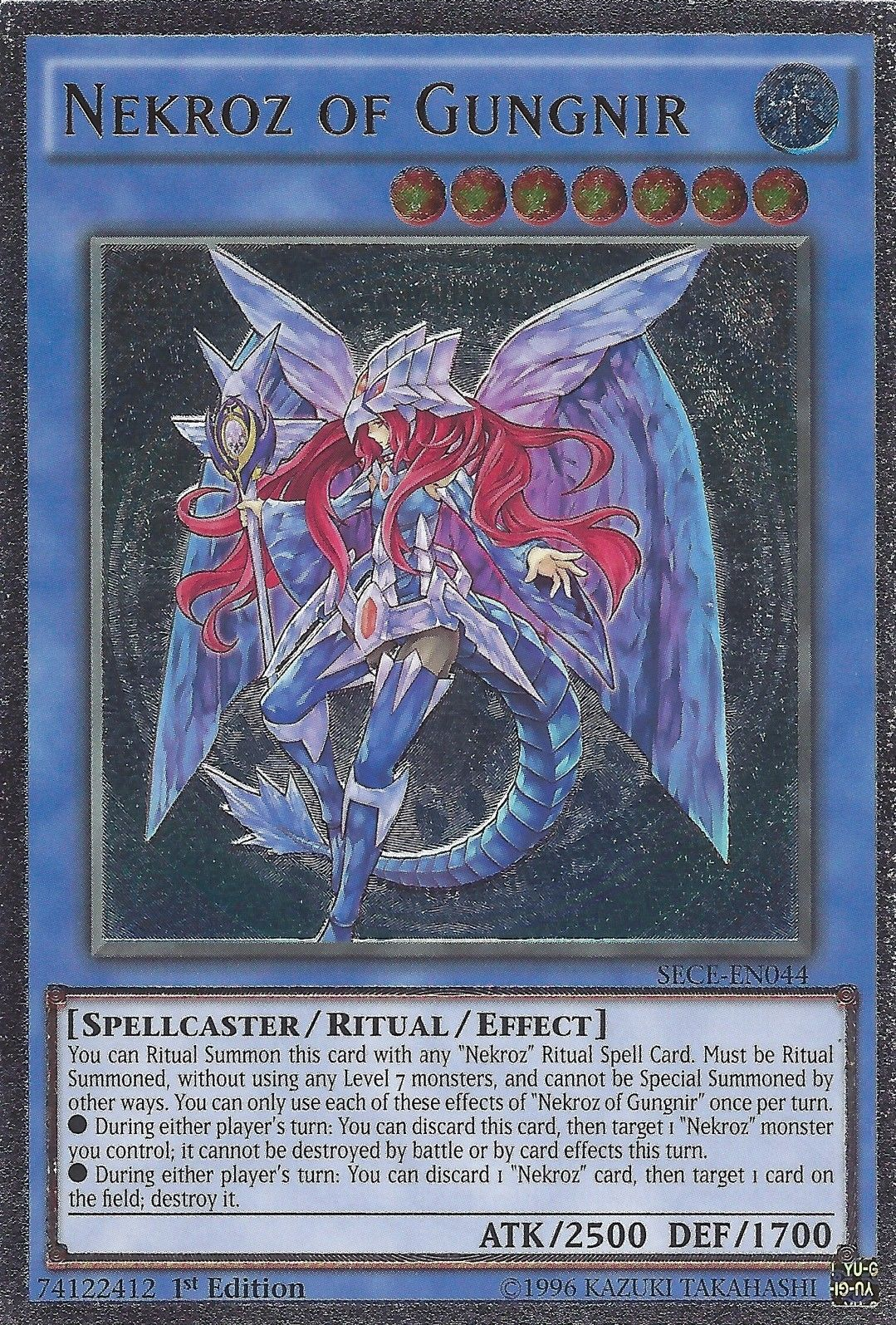 Nekroz of Gungnir [SECE-EN044] Ultimate Rare | Odin's Place
