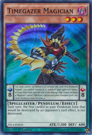 Timegazer Magician [YS14-EN010] Super Rare | Odin's Place