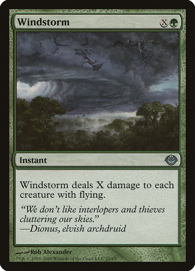 Windstorm (25) [Duel Decks: Garruk vs. Liliana] | Odin's Place