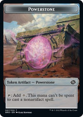 Scrap // Powerstone Double-Sided Token [The Brothers' War Commander Tokens] | Odin's Place