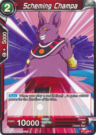 Scheming Champa (BT1-006) [Galactic Battle] | Odin's Place
