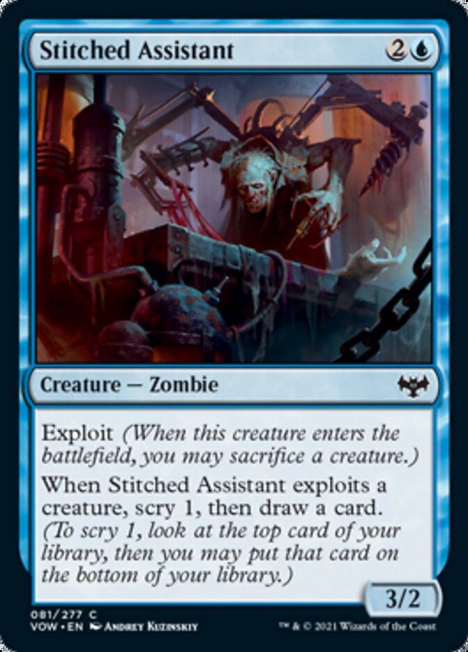 Stitched Assistant [Innistrad: Crimson Vow] | Odin's Place