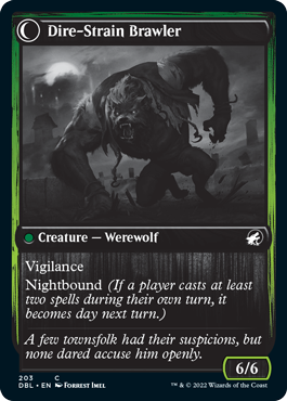 Tireless Hauler // Dire-Strain Brawler [Innistrad: Double Feature] | Odin's Place