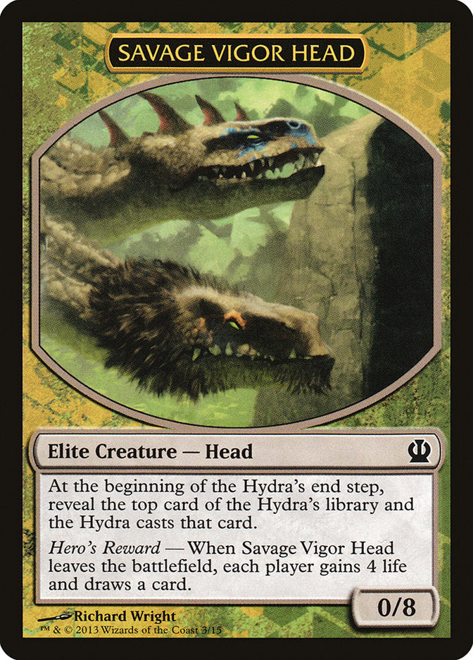 Savage Vigor Head [Theros Face the Hydra] | Odin's Place