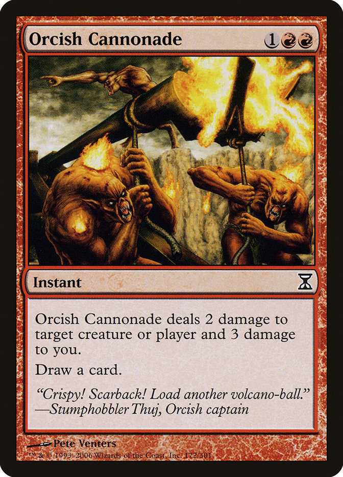 Orcish Cannonade (172) [Time Spiral] | Odin's Place