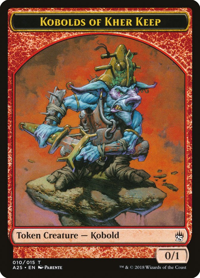 Kobolds of Kher Keep Token (10) [Masters 25 Tokens] | Odin's Place