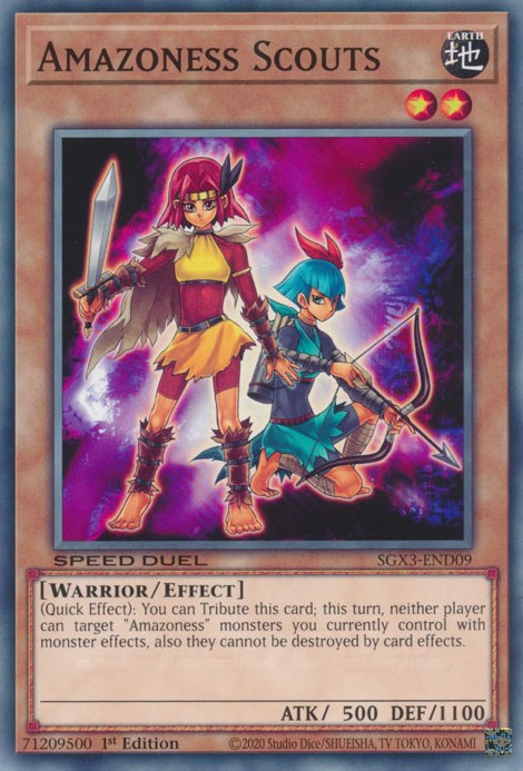 Amazoness Scouts [SGX3-END09] Common | Odin's Place