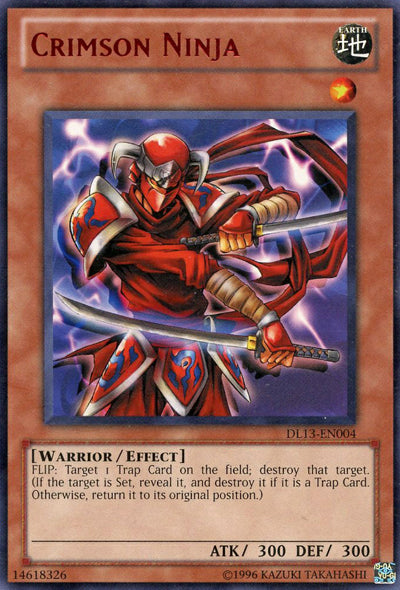 Crimson Ninja (Red) [DL13-EN004] Rare | Odin's Place