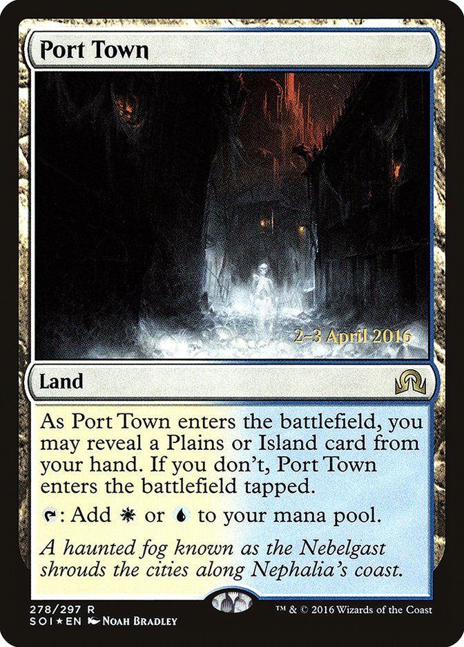 Port Town (278) [Shadows over Innistrad Prerelease Promos] | Odin's Place