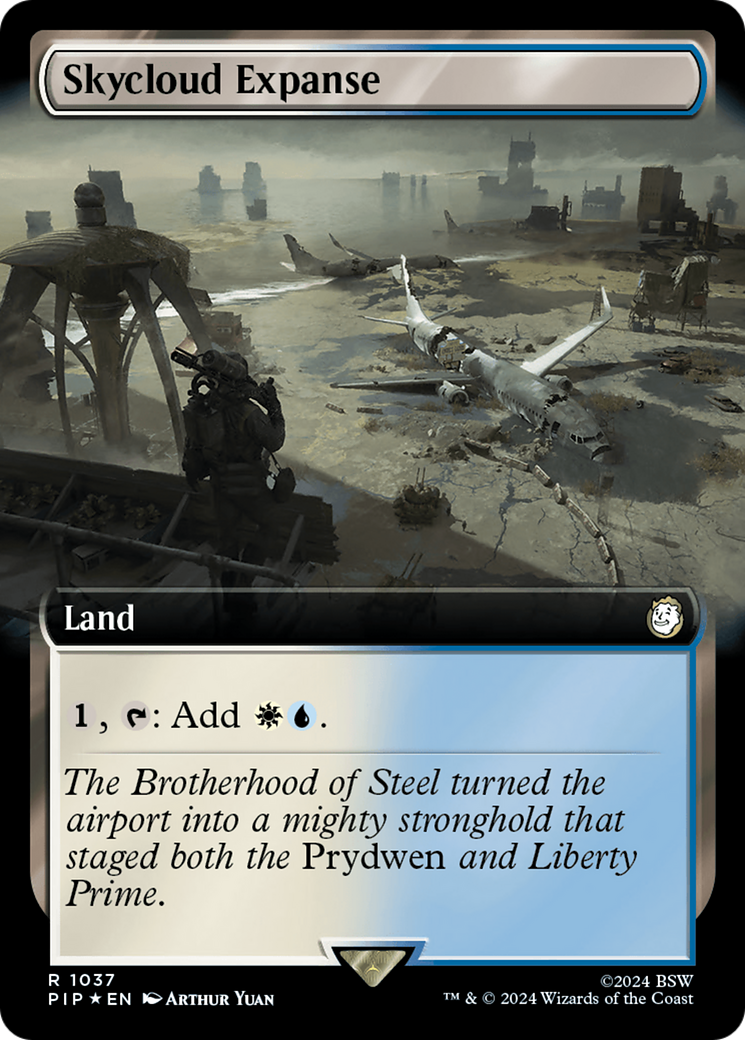 Skycloud Expanse (Extended Art) (Surge Foil) [Fallout] | Odin's Place