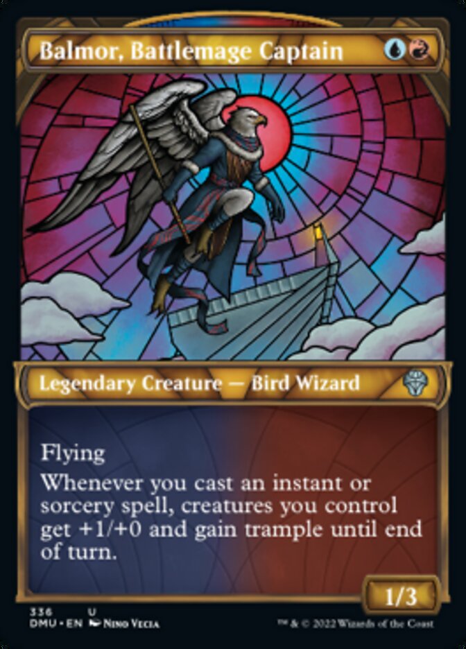 Balmor, Battlemage Captain (Showcase Textured) [Dominaria United] | Odin's Place