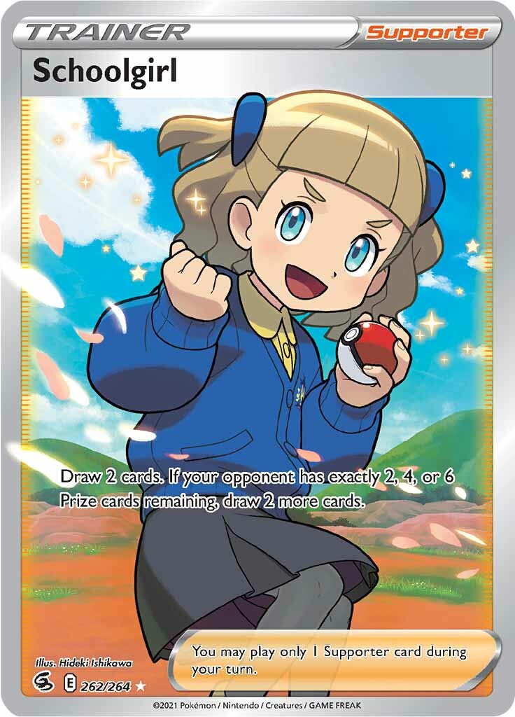 Schoolgirl (262/264) [Sword & Shield: Fusion Strike] | Odin's Place