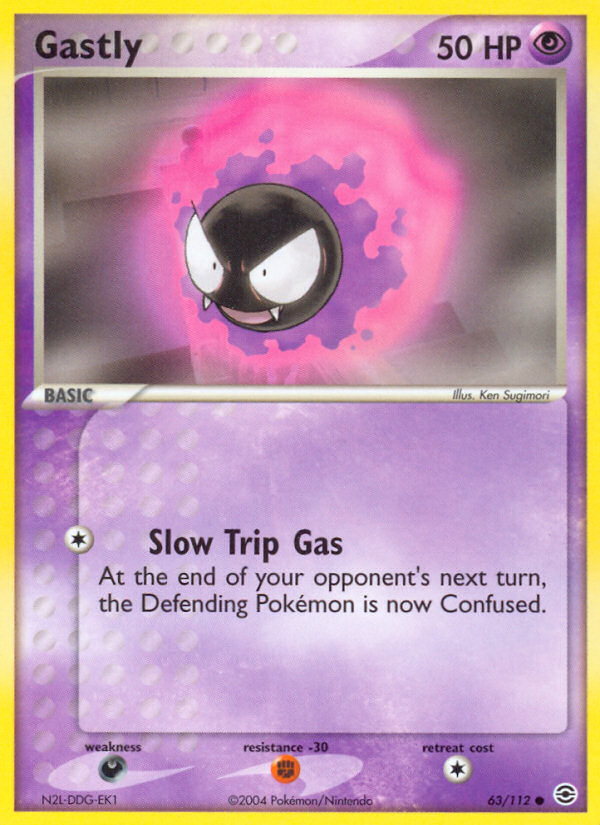 Gastly (63/112) [EX: FireRed & LeafGreen] | Odin's Place