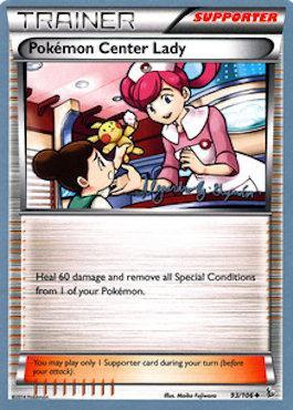 Pokemon Center Lady (93/106) (Primal Groudon - Alejandro Ng-Guzman) [World Championships 2015] | Odin's Place