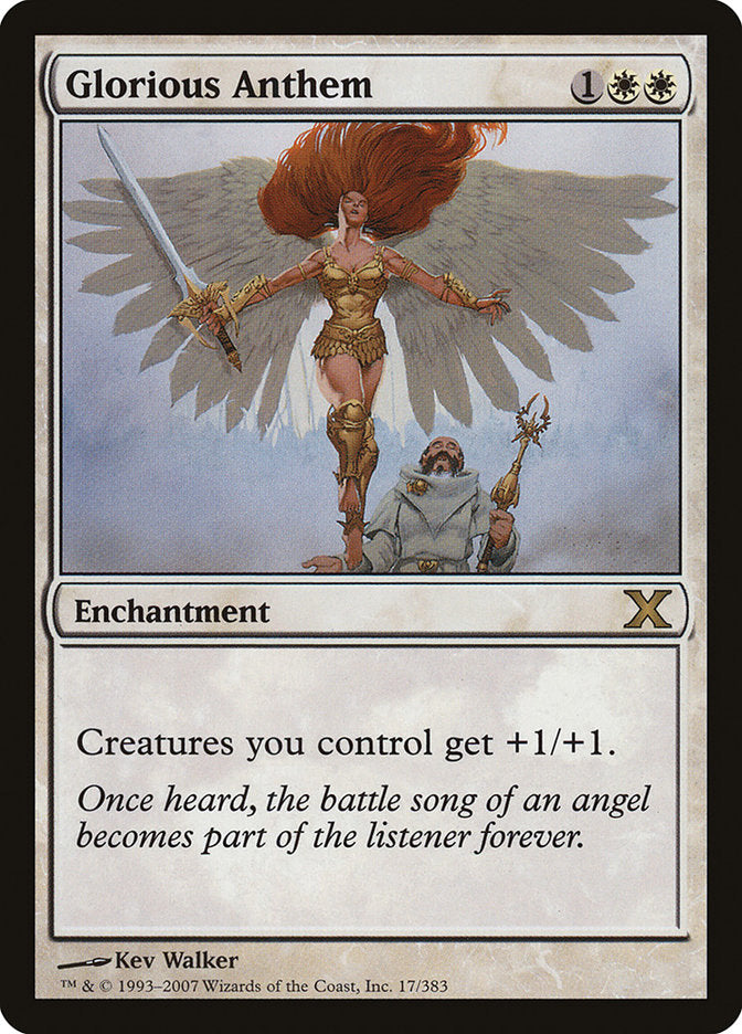 Glorious Anthem (17) [Tenth Edition] | Odin's Place