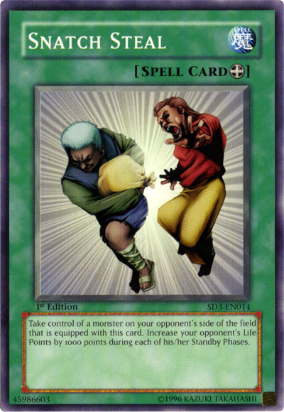 Snatch Steal [SD3-EN014] Common | Odin's Place