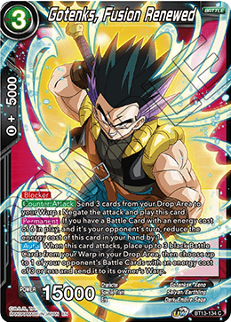 Gotenks, Fusion Renewed (Common) (BT13-134) [Supreme Rivalry] | Odin's Place