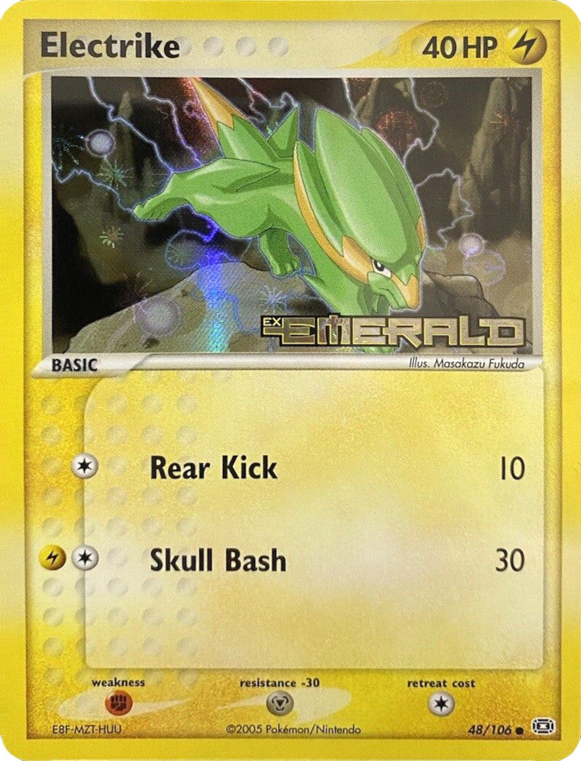 Electrike (48/106) (Stamped) [EX: Emerald] | Odin's Place