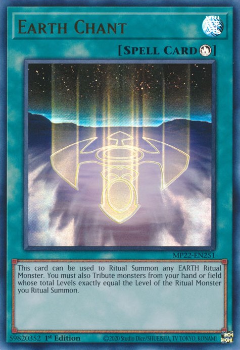 Earth Chant [MP22-EN251] Ultra Rare | Odin's Place