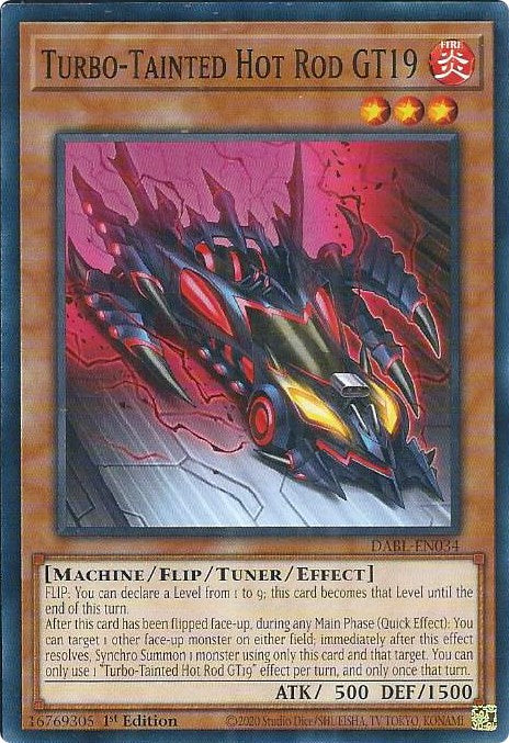 Turbo-Tainted Hot Rod GT19 [DABL-EN034] Common | Odin's Place