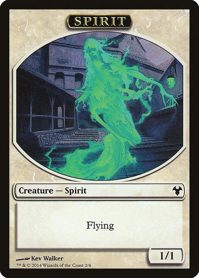 Myr // Spirit Double-Sided Token (3) [Modern Event Deck 2014 Tokens] | Odin's Place