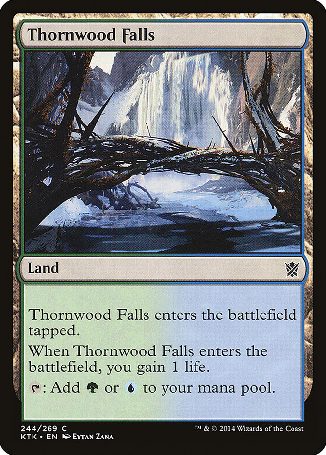 Thornwood Falls (244) [Khans of Tarkir] | Odin's Place