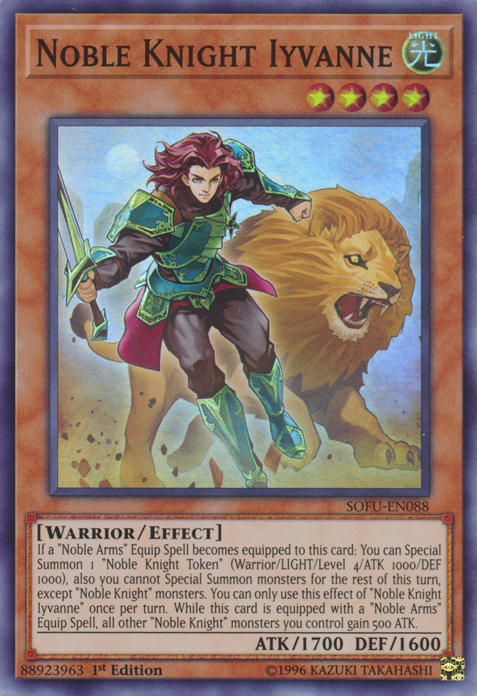 Noble Knight Iyvanne [SOFU-EN088] Super Rare | Odin's Place