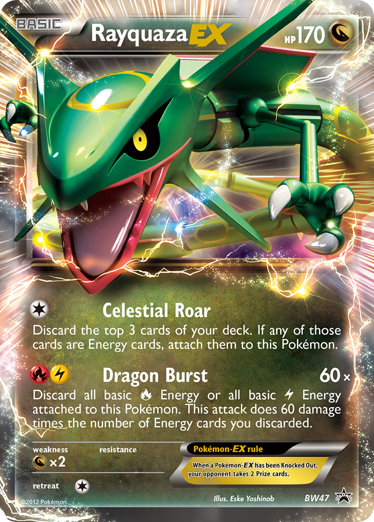 Rayquaza EX (BW47) [Black & White: Black Star Promos] | Odin's Place