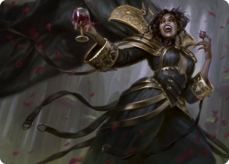 Bloodcrazed Socialite Art Card [Innistrad: Crimson Vow Art Series] | Odin's Place