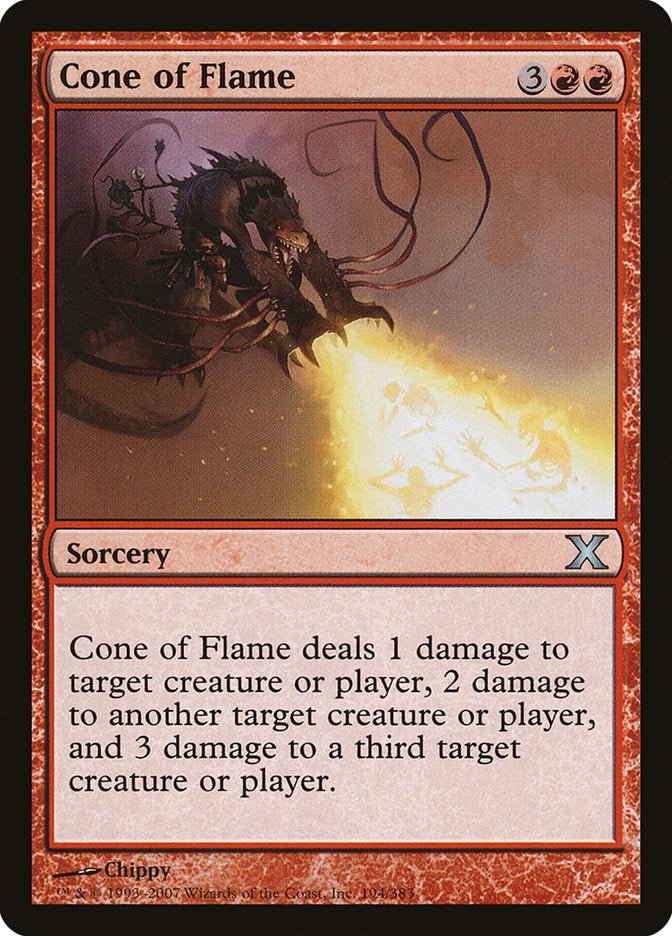 Cone of Flame (194) [Tenth Edition] | Odin's Place