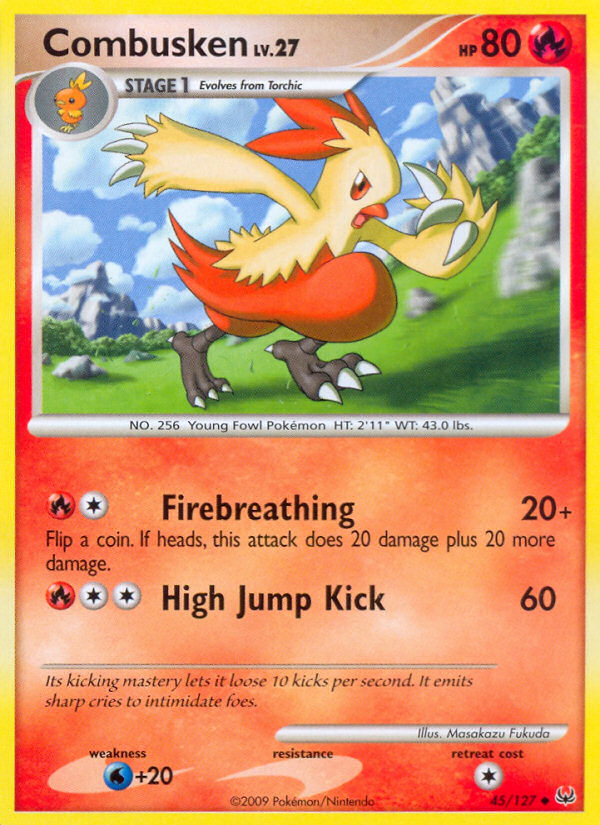 Combusken (45/127) [Platinum: Base Set] | Odin's Place