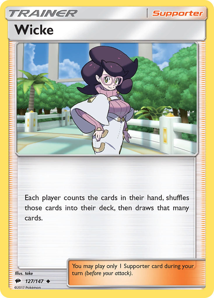 Wicke (127/147) [Sun & Moon: Burning Shadows] | Odin's Place