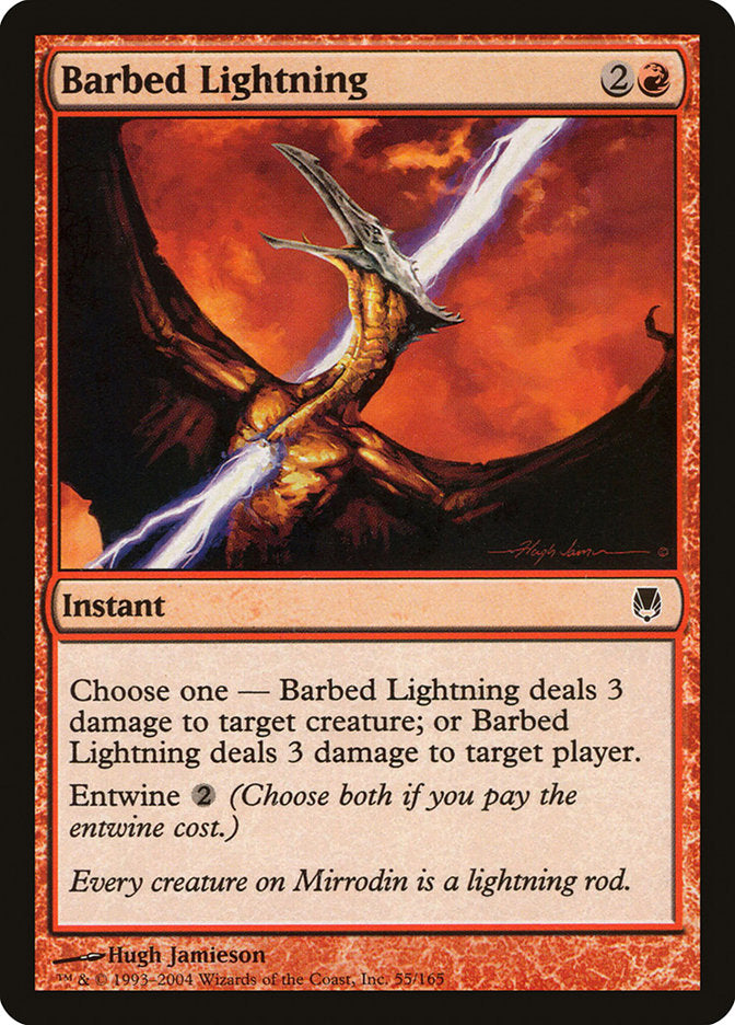 Barbed Lightning (55) [Darksteel] | Odin's Place