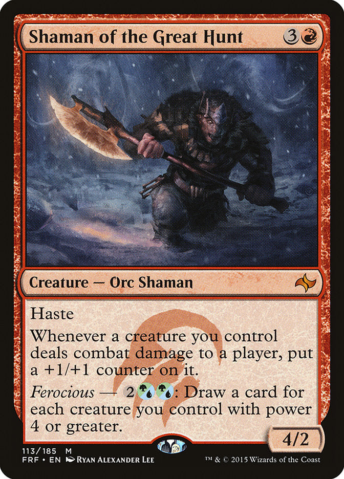 Shaman of the Great Hunt (113) [Fate Reforged] | Odin's Place